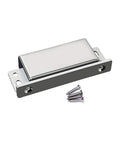 Beefy Heavy Duty Door Magnetic Catch With 160Lb Pull Force, Stainless Steel Cabinet Door Latch with screws