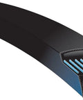 Cutaway view of All Purpose Industrial Belt A35 with Flex Bonded Cords, full contact sheave groove, and uniform loading for longer belt life.