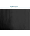40 Sheets Black Floral Wrap Paper Lightweight And Cuttable Design For Gifts And Bouquets in 75x50 cm size