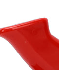 Close-up of the ergonomic handle of the Slick Anti Slip Woodworking Push Block With Ergonomic Tilted Handle for Table Saw.