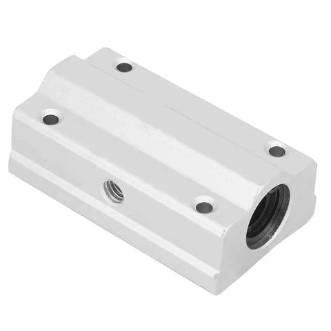Heavy Duty 22mm Aluminum Alloy Linear Motion Ball Bearing Slide Bushing with threaded bore for precision equipment.