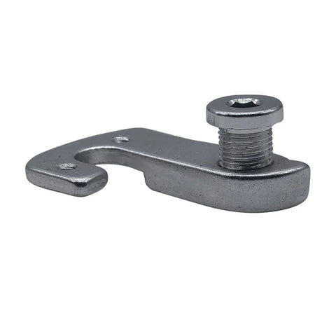 Aluminum 10mm Rear Derailleur Hanger Bolt Tail Hook Screw For Road Bicycles, 13.8mm Total Length, 5mm Hex Socket, side view