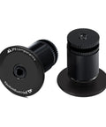 Aluminum Bike Bar End Plugs Set for Mountain and Road Bikes 2 Pack Durable 6061 T6 Alloy Caps with Tight Fit Gloss Finish