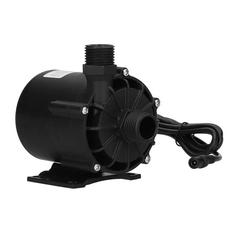 Straight Up Silent Submersible Pump Equipped With Brushless DC Motor And IP68 Waterproof Rating Built Tough Engineering Plastic Shell.