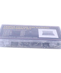 Beefed Up Cotter Pin Set 2 3 4 R Type Split Fasteners Steel Kit clear box 450 Piece Assortment