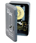 WH40 Mechanical Water Heater Time Switch Durable Gray Housing With Easy Dial Settings For Precise Daily On Off Control
