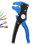 2 In 1 Self Adjusting Wire Stripper And Cutter With Depth Stop Automatic Wire Stripping Pliers Crimp Tool And Cable Cutter