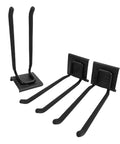 Heavy Duty Garage Tool Organizer Wall Mount Rail System 48 Inch with 360lb Load Capacity adjustable hooks