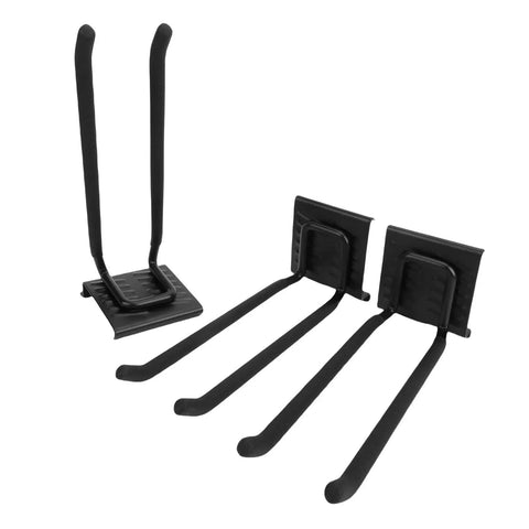 Heavy Duty Garage Tool Organizer Wall Mount Rail System 48 Inch with 360lb Load Capacity adjustable hooks