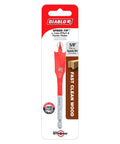 Heavy Duty Spade Bit For Wood Featuring Self Feeding Speed Tip And Curved Paddle Design Built For Cordless Drill, 5/8 inch size.