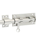 Built Tough Gate Latch Lock For Wooden Fence And Backyard Entry Featuring Brushed Nickel Stainless Steel Build Smooth Swing Motion.