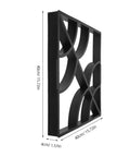 Side view of DIY Friendly Concrete Mold For Stone Path Pavers 15.72 Inch Square With 1.57 Inch Depth Reusable Stepping Stone Molds