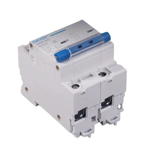 Two Pole Solar Battery Protection Circuit Breaker 12 To 125V With 80A 100A 125A 150A 200A Or 250A Current Options, Pressure Plate Terminal