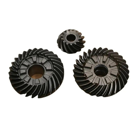Heavy Duty Outboard Gear Kit For Yamaha F165 And F150HP Shift Transmission Replacement Ensures Smooth Shifting And Durable Marine Performance With Everyday Garage Tools No More Gear Slips Or Mechanism Failures, black steel gears
