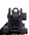 Ultralight Flip Up Sight, 45 Degree Offset Rapid Transition Front And Rear Backup Sights For Rifles, rear view detail