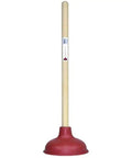 Top Tier 5 Inch Force Cup Plunger With A Grippy 18 Inch Wood Handle Made To Blast Through Light Duty Kitchen And Bathroom Clogs