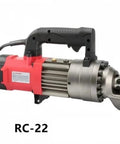 Heavy Duty Electric Rebar Bender And Cutter Machine Hydraulic Steel Bar Bending Tool with cord for construction sites.