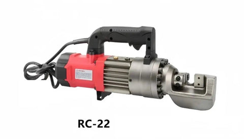Heavy Duty Electric Rebar Bender And Cutter Machine Hydraulic Steel Bar Bending Tool with cord for construction sites.