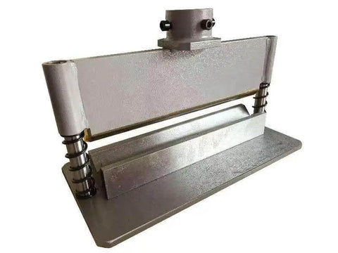 12 Inch Press Brake Attachment for Standard 12 to 20 Ton Hydraulic Shop Presses, Adjustable 0 to 90 Degrees, Centering Attachment