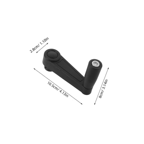 Upgrade Your Setup With This Super Cool Unomor Plastic Hand Crank Handle Replacement featuring dimensions of 10.5cm x 2.8cm x 8cm, ideal for milling machines.