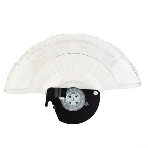 Transparent Mitre Saw Blade Guard Replacement for LS1040 Aluminum Lower Guard Assembly, shown from front view