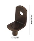 Heavy Duty L Shaped Shelf Pins Replacement 50 Pack Beefed Up Reinforced Iron Shelf Supports Pegs with dimensions 0.5cm and 2.71cm
