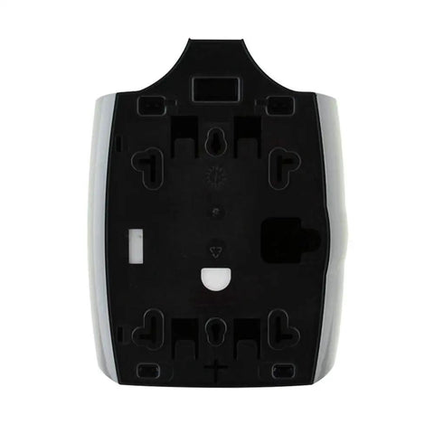 Back view of the Wall Mounted Gym Wipe Dispenser With No-Touch Sanitizing Wipes showing mounting structure.