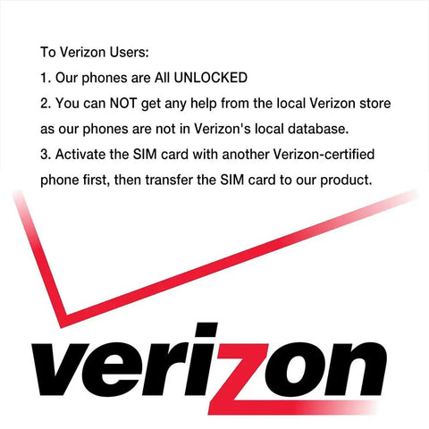 Verizon instructions for activating Tough As Nails Rugged QWERTY Smartphone Powered By Rock Solid Android 10.