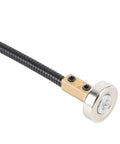 Close-up of Vital Welding Helping Clamp with flexible arm and strong magnetic base for hands-free soldering on metal surfaces.
