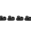 4 Pack Car Door Switch Cover 253685L300 Black Push Pull Switch Replacement For Y60GQ Y61GU With Flexible Fit And Easy Install No Tools Needed Durable OEM Standard Quality Ready To Install, 4 black ABS covers