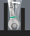 Close-up of Joker 11 Piece Combination Wrench Set for Tight Spots with 15-degree ring side showcasing special mouth geometry
