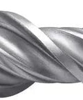TE-YX SDS-Max Hammer Drill Bit 5/8 Inch By 14 Inch Beefed-Up Pro Grade With Solid Carbide Head Heat Treated Flute Lateral Closeup