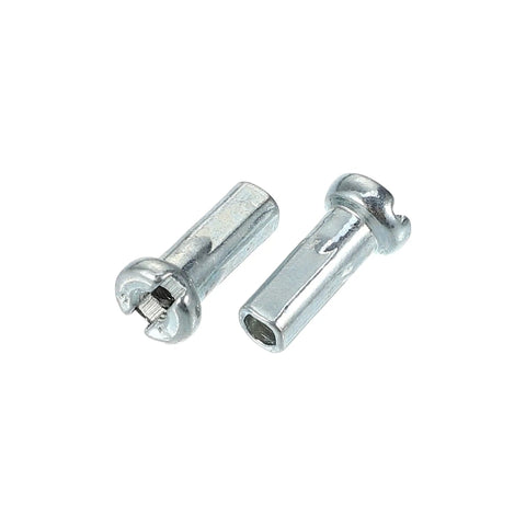 Steel black nipples from 36 Pcs 14G J Bend Bike Spokes 280mm Long With 2mm Shaft And Steel Black Nipples Included For Wheel Build Kit