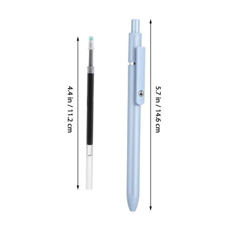 Retractable Gel Ink Pens With Refills For Smooth Quick Dry Writing Leak Free And Smudge Resistant Office And School Supplies