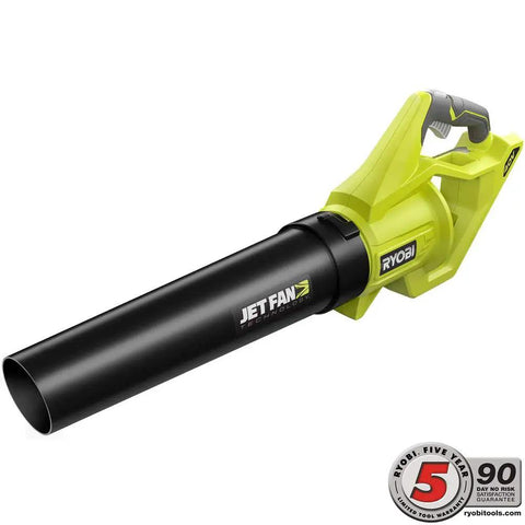 Tough As Nails 40 Volt Cordless Jet Fan Leaf Blower Blasting Out 110 Mph Winds With 500 Cfm Airflow In Sleek Black Build