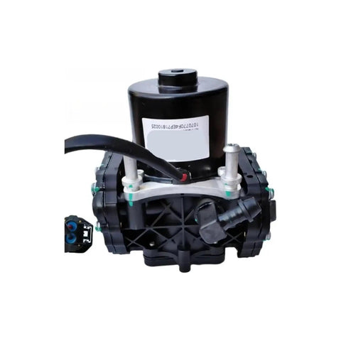 Heavy Duty Electric Vacuum Pump For Brake Booster And Hydraulic Assist System Compatible With Byd Tang Qin Song E5 E6 Yuan Ev Qin Plus Top Shelf Auto Parts, front view.