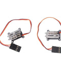 Two Pack Micro Servo 1.5g Tiny Digital Linear Servo For Indoor RC Planes And Small Drones, Ultra Lightweight 21x15x6mm