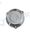 Top view of a 4-bolt flange from the Beefed-Up Front Wheel Hub Bearing Replacement Pair For Dodge Charger RWD 2012-2023.