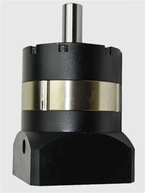 High Performance Ple040 Round Flange Planetary Gearbox Reducer With 5:1 To 50:1 Ratio Options For 40 Frame 50W 100W AC Servo Motor Featuring 8Mm Input Shaft.
