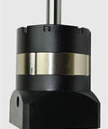 PLE060 Round Flange Planetary Gearbox Reducer Built Like A Beast For 200W And 400W AC Servo Motors With A Solid 14Mm Input Shaft.