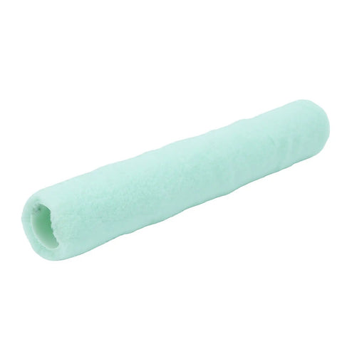 14 Inch Paint Roller Cover For Smooth Walls Heavy Duty Latex Foam Roller Sleeve for painting, soft green foam material.