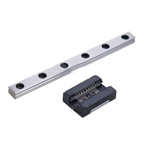 Precision Linear Guide Rail With Matching Bearing Seat Designed For MR12M Block Delivers Smooth As Butter Motion And Dead Nuts Tight Alignment Made From Quality Bearing Steel To Crush Wear And Keep Your Rig Running Perfectly Smooth