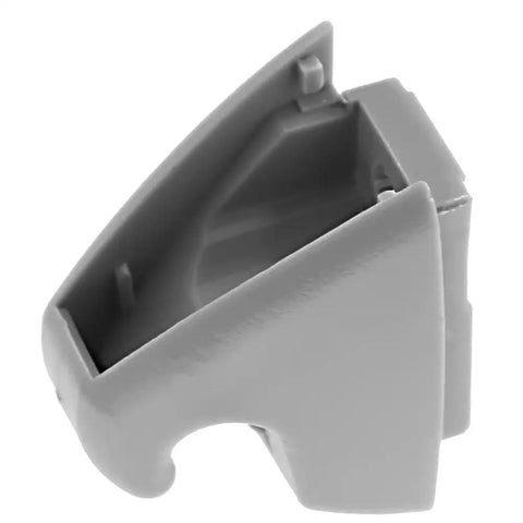 Interior Sun Visor Clip Replacement Kit For Chevy Silverado 1500 Tahoe GMC Sierra 1500 Yukon 2007 2013 shown in gray plastic