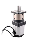 Beefy 750W AC Servo Motor With 50 To 1 Planetary Gearbox For High Precision Sewing Machines And CNC Projects 2.39 Nm Torque 5.0 A Drive 80SS75 HG10 1 Reducer, silver metal unit