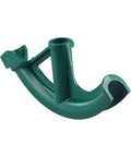 Manual Steel Pipe Bender For 3/4 Inch Copper Tube Conduit Bending Tool Head in green, heavy duty material for plumbing tasks.