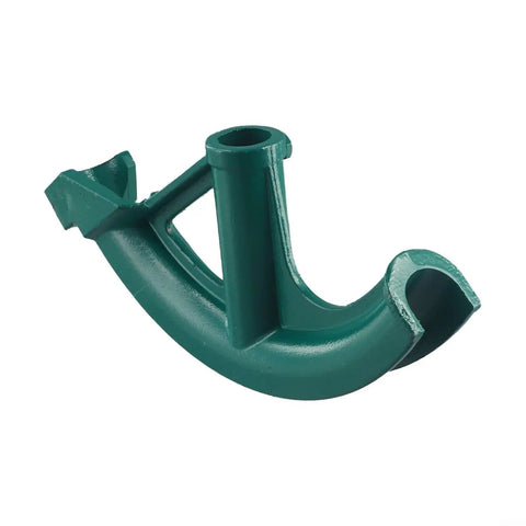 Manual Steel Pipe Bender For 3/4 Inch Copper Tube Conduit Bending Tool Head in green, heavy duty material for plumbing tasks.
