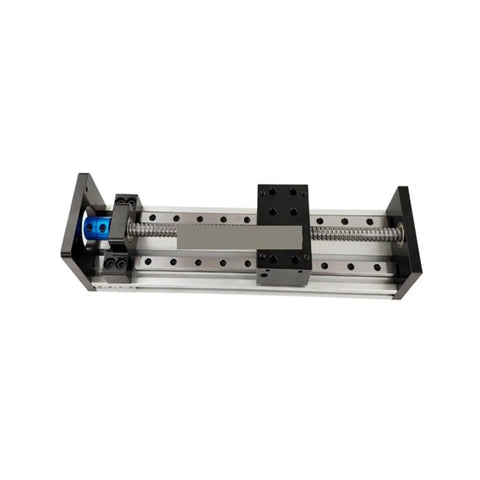 500Mm Linear Rail Guide Sliding Motion Workbench For Cnc Diy Projects top view of steel ball circulation rail assembly kit.