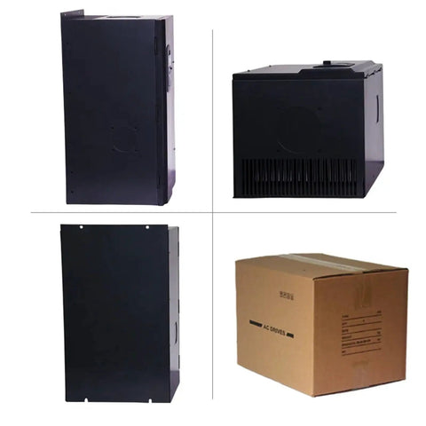 380V Three Phase Variable Frequency Drive 75kW Inverter Controller for Motors, multiple views and packaging