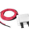 Solar Cable Entry Gland With 10ft Solar Extension Cable Featuring MC4 Connector 10 AWG UV Resistant ABS Weatherproof Roof Entry Housing