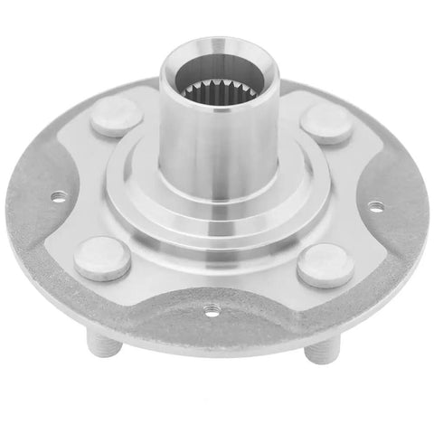 Close-up of a single hub assembly from 2 Pack Front Wheel Hub Bearing Replacement Kit For Honda Fit 2007 2008 And Honda Insight 2010 2014